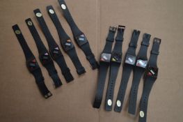 Box of Ten Digital Fashion Watches