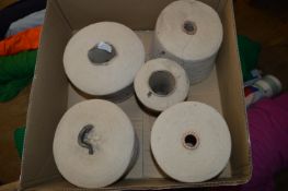 Box of Assorted Knitting Yarn