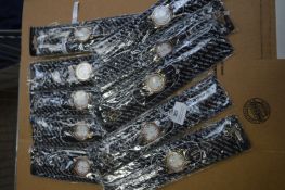 Ten Fashion Watches with Roulette Wheel Dials