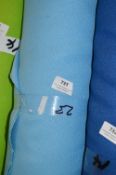 6ft Width Roll of Light Blue Fabric 23m