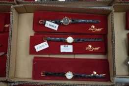 Box of Ten Ladies Fashion Watches with Leather Str