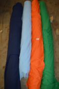 Four Rolls of Assorted Fabrics