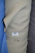 6ft Width Roll of Beige Fabric 32m