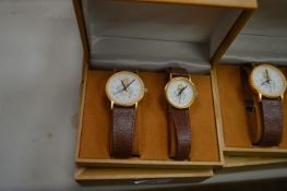 Two Sets of Ladies & Gents Wristwatches with Faux