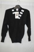 Box of Five Children's Black V-Neck School Jumpers