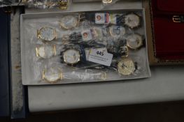 Tray of Ten Ladies Fashion Watches with Black and