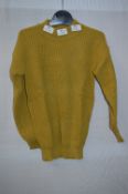 Box of Five Mustard Crew-Neck Knitted Jumpers