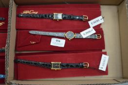 Box of Ten Ladies Fashion Watches with Leather Str