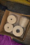 Box of Assorted Knitting Yarn
