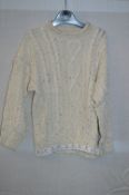 Box of Five Aran Style Knitted Jumpers