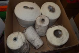Box of Assorted Knitting Yarn