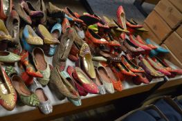 Approximately 60 Pairs of Asian Style Fashion Shoe