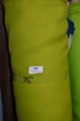 6ft Width Roll of Green Fabric 36m