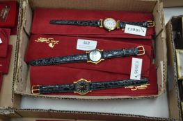 Box of Ten Ladies Fashion Watches with Leather Str
