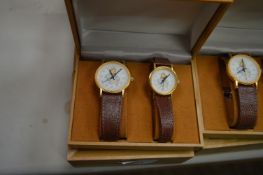 Two Sets of Ladies & Gents Wristwatches with Faux