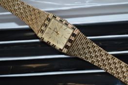 Ten Ladies Gold Metal Fashion Watches