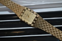Ten Ladies Gold Metal Fashion Watches
