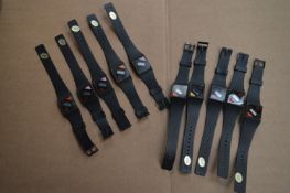 Box of Ten Digital Fashion Watches
