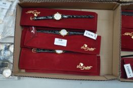 Box of Ten Ladies Fashion Watches with Leather Str