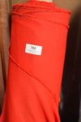 6ft Width Roll of Red Fabric 15m