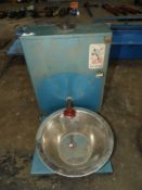 *Teal Wash Hand Basin