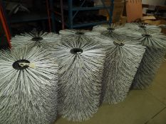 *Eight 750x580 Steel/PPN Brush Segments
