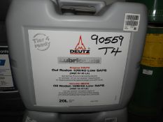 *1x20L of Deutz Oil Rodon 10W40 Engine Oil