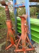 *Pair of Adjustable Axle Stands