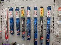 *Sixteen Assorted Bosch and Other Windscreen Wiper