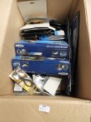 *Box Containing Assorted Car Stereo Speaker, Conne