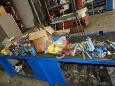 *Contents of Workbench Including Various Potato Ha