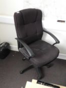 *Executive Swivel Chair (Charcoal)