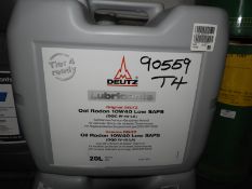 *1x20L of Deutz Oil Rodon 10W40 Engine Oil