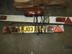 *Two Trailer Boards and a Britax Beacon