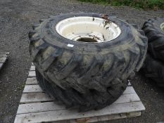 *Pair of Mitas 12.5-20MPT-01 Agricultural Tyre on
