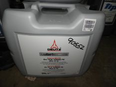 *1x20L of Deutz TLX Oil 10W40 FE