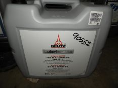 *1x20L of Deutz TLX Oil 10W40 FE