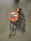 *Nitchi H40 Half Tonne Chain Block