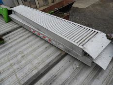 *Pair of Metalmec Aluminium Loading Ramps (7.1 Ton
