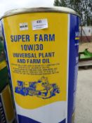 *1x25L of Super Farm Universal 10W30 Tractor Oil