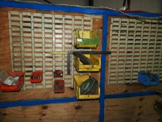 *Eight Storage Boxes Containign Assorted Cutting W