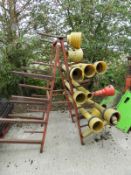 *Double Sided Storage Rack Containing PTO Shafts a