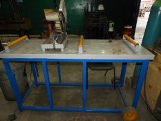 *Makita 2414K Single Phase Chop Saw Mounted on Ben