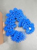 *Twenty Fourteen Finger Soft Drop Blue Stars