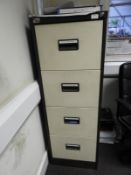 *Four Drawer Foolscap Filing Cabinet (Coffee & Cre