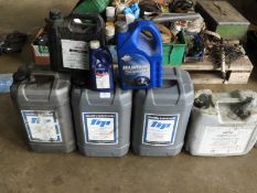 *Assorted Oils and Lubricants