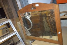 Oak Framed Dressing Table Mirror