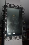 Metal Framed Mirror