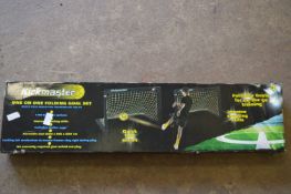 Kickmaster 1-on-1 Folding goal Set