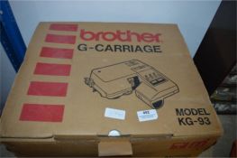 Brother G-Carriage KG-93